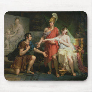 Alfombrilla De Ratón Alexander el grande entrega Campaspe