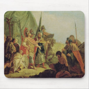 Alfombrilla De Ratón Alexander el grande y el Porus