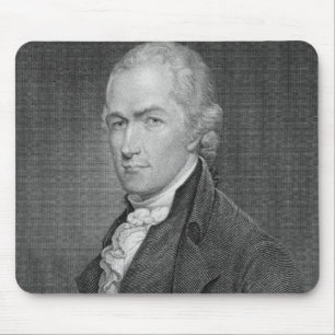 Alfombrilla De Ratón Alexander Hamilton (1757-1804) grabado por Juan