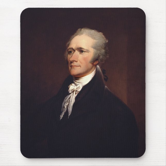 Alfombrilla De Ratón Alexander Hamilton: Padre Fundador de Estados Unid (Frente)