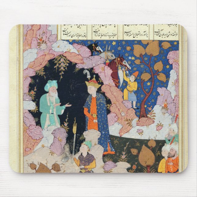 Alfombrilla De Ratón Alexander visita a un ermitaño (Frente)