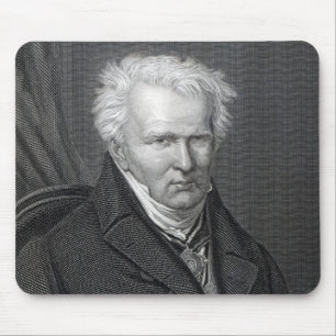 Alfombrilla De Ratón Alexander von Humboldt, grabado por C. Cook