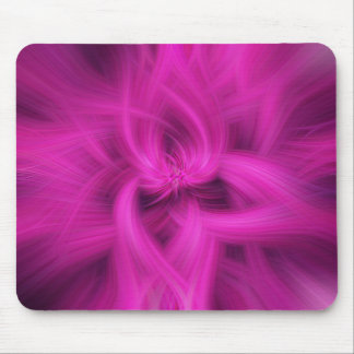 Alfombrilla De Ratón alfombrilla_Arte abstracto- viento (Rosa)
