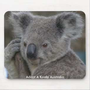 Alfombrilla De Ratón Alfombrilla para ratón Adoptar un koala Australia