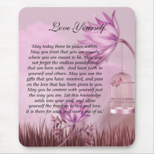 Alfombrilla De Ratón Alfombrilla para ratón Ama a ti mismo