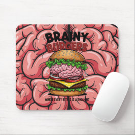 Alfombrilla De Ratón Alfombrilla para ratón Brainy Burgers