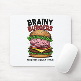 Alfombrilla De Ratón Alfombrilla para ratón Brainy Burgers