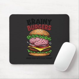 Alfombrilla De Ratón Alfombrilla para ratón Brainy Burgers