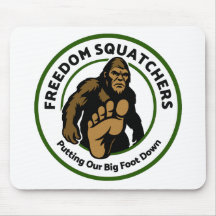 Alfombrilla para ratón Freedom Squatchers "Big Foo