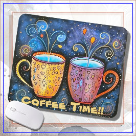 Alfombrilla De Ratón ALFOMBRILLA PARA RATÓN - ¡Hora del Café!!