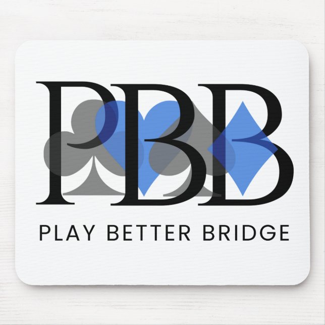 Alfombrilla De Ratón Alfombrilla para ratón PBB - Azul (Frente)