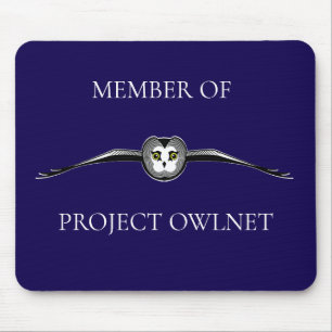Alfombrilla De Ratón Alfombrilla para ratón Project Owlnet