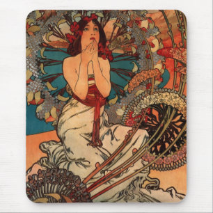 Alfombrilla De Ratón Alfons Mucha Monaco Monte Carlo