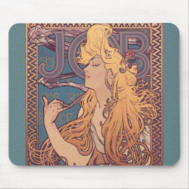 Alfombrilla De Ratón Alfonse Mucha Job Art Nouveau