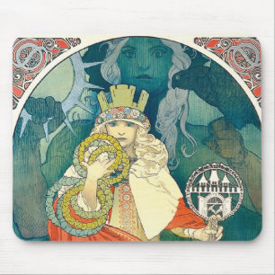 Alfombrilla De Ratón Alfonso Mucha 6to Sokol Festival, 1912