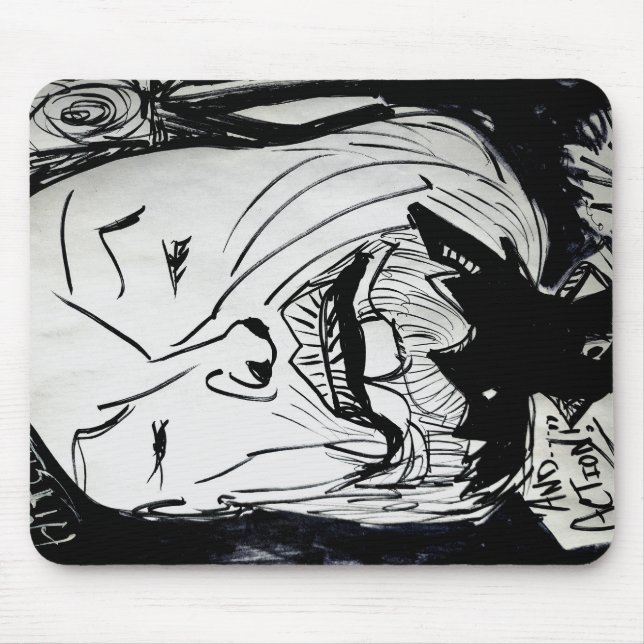 Alfombrilla De Ratón Alfred Hitchcock Mousepad by J. Gatsby Original  (Frente)