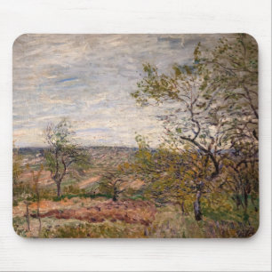 Alfombrilla De Ratón Alfred Sisley - Día ventoso en Veneux