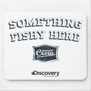 Alfombrilla De Ratón Algo aquí Mousepad a pescado