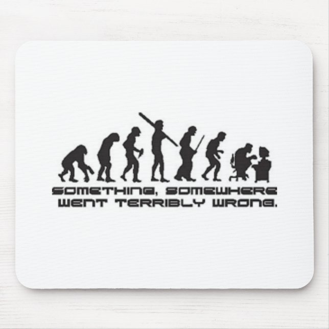 Alfombrilla De Ratón Algo salió mal (Frente)
