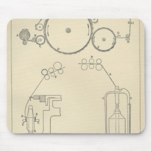 Alfombrilla De Ratón Algodón que hace girar II