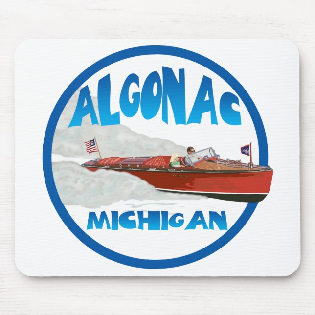 Alfombrilla De Ratón Algonac Michigan (Frente)