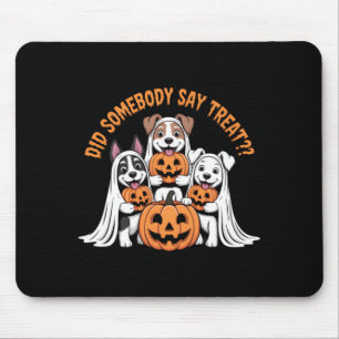 Alfombrilla De Ratón ¿Alguien dijo regalo divertido perro fantasma de H