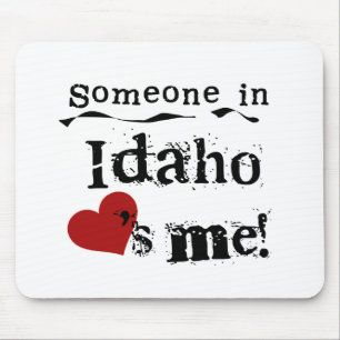 Alfombrilla De Ratón Alguien en Idaho me ama