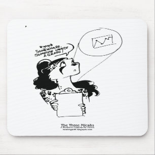 Alfombrilla De Ratón ¡Alguien necesita un gráfico! Mousepad