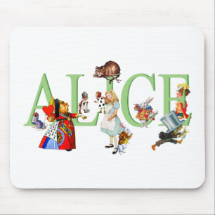 ALFOMBRILLA DE RATÓN ALICE EN WONDERLAND Y AMIGOS