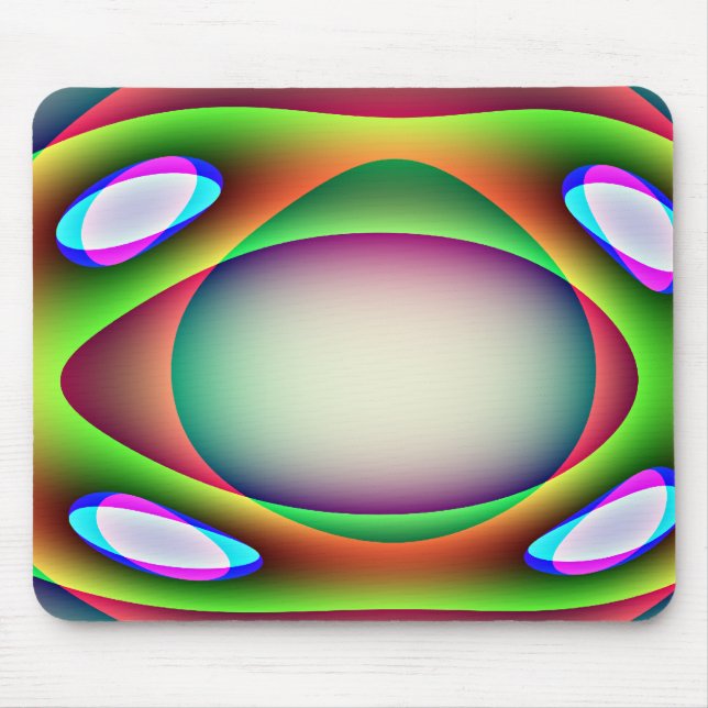 Alfombrilla De Ratón Alien Spaceship Mousepad (Frente)