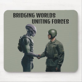 Alfombrilla De Ratón Alien y Soldado