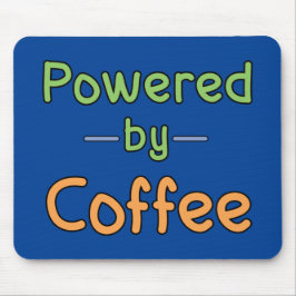 Alfombrilla De Ratón Alimentado por el café