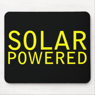 Alfombrilla De Ratón alimentado por energía solar