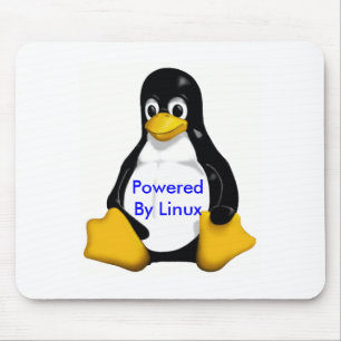 Alfombrilla De Ratón alimentado por linux pad www.alinuxworld.com