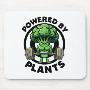 Alfombrilla De Ratón Alimentado Por Plantas Vegan Atlete Vegan Gym Vega