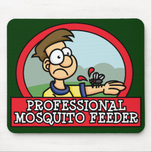 Alfombrilla De Ratón Alimentador profesional Mousepad del mosquito