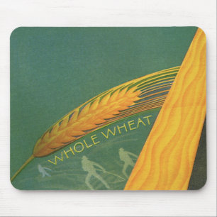 Alfombrilla De Ratón Alimentos Saludables Antiguos, Pan de Trigo Integr