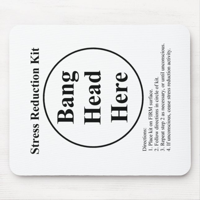 Alfombrilla De Ratón Alivio de tensión (Frente)