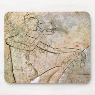 Alfombrilla De Ratón Alivio depicing de la consumición de la princesa