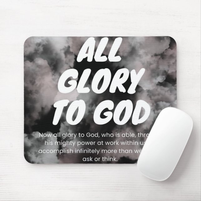Alfombrilla De Ratón All Glory Mousepad (Con ratón)