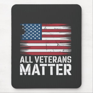 Alfombrilla De Ratón All Veteran Matter American 4 De Julio Patriótico