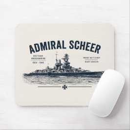 Alfombrilla De Ratón Almohadilla Admiral Scheer