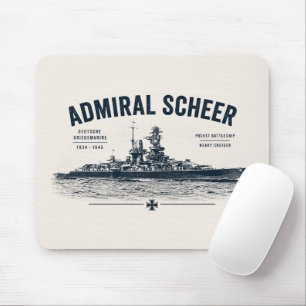 Alfombrilla De Ratón Almohadilla Admiral Scheer