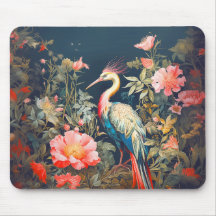 Almohadilla atea del ratón, pájaro largo de cola