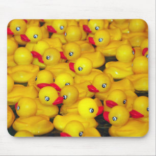 Alfombrilla De Ratón Almohadilla de baño de patitos de goma amarillos