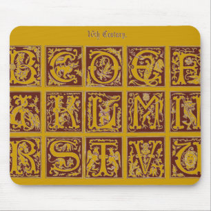 Alfombrilla De Ratón Almohadilla de ratón alfabeta