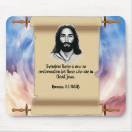 Alfombrilla De Ratón Almohadilla de ratón Bible Verse