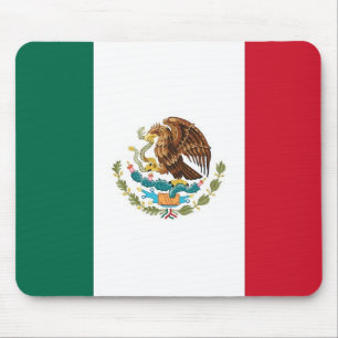 Alfombrilla De Ratón Almohadilla de ratón con bandera de México
