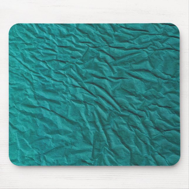 Alfombrilla De Ratón Almohadilla de ratón con diseño verde arrugado (Frente)