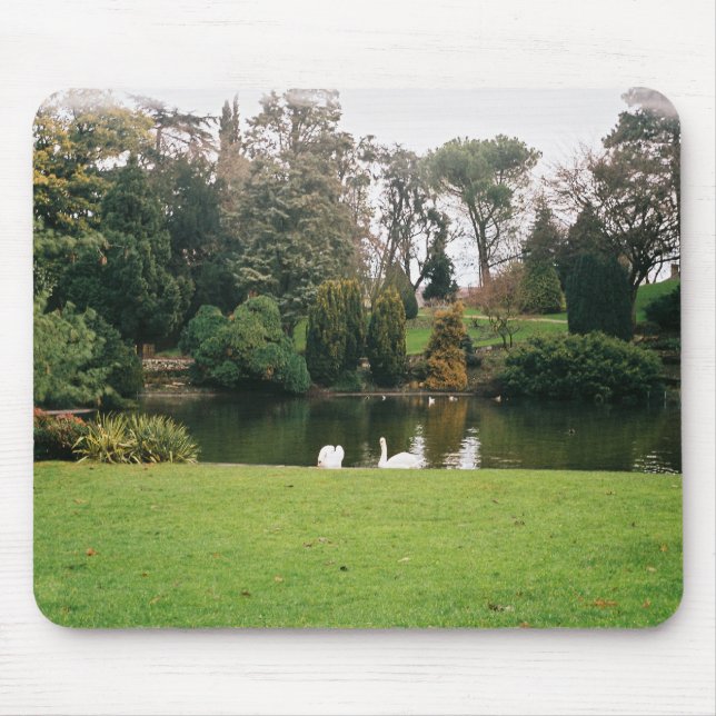 Alfombrilla De Ratón Almohadilla de ratón con paisaje (Frente)